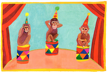 Three Monkeys